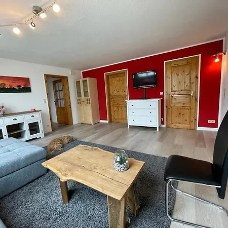 公寓 Schoene Ferienwohnung Auf Dem Land 希舍尔